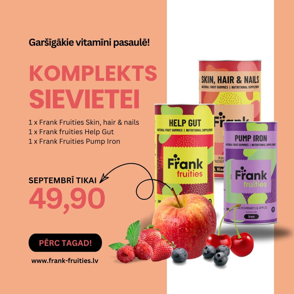 Frank Fruities komplekts sievietei