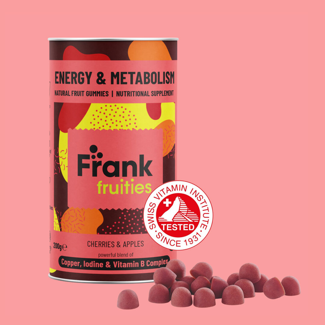 FRANK Fruities želejas vitamīni  Gudra, veselīga un garšīga vitamīnu izvēle